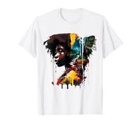 Expression de la culture vibrante de la femme africaine T-Shirt