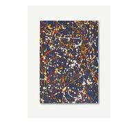 Expression design - Tapis abstrait Gallery art - Bleu abstrait - 200 x 280 CM
