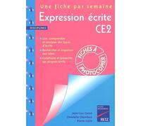 Expression écrite, CE2
