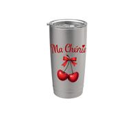 Expression française chic « Ma Chérie » signifiant ma chérie Gobelet isotherme en acier inoxydable double paroi