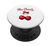 Expression française chic « Ma Chérie » signifiant ma chérie PopSockets PopGrip Adhésif