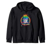 Expression vibrante des Trolls Arc-en-Ciel de la fierté Sweat à Capuche
