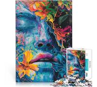 Expressions d'elle Puzzle Adulte 1000 pièces Jouet éducatif intellectuel décompressant Car C'est Un pour Toute la Famille 38x26cm