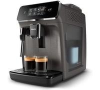Philips 2200 series Série 2200 Noir / Gris perle EP2224/10 Machine expresso broyeur, 2 boissons, mousseur lait