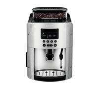 Krups Machine à café automatique Essential EA815E70 – Broyeur, mousseur à lait, 15 bars, argent