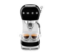 Smeg Machine à café avec portafilter ECF02 Tritan™ Renew noir LxHxP 33x14,9x30cm