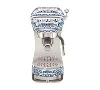 Machine à expresso Smeg Dolce & Gabbanna ECF02DGBEU 1350 W Blue Mediterraneo Bleu et blanc H