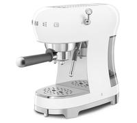 Smeg Machine à café avec portafilter ECF02 Tritan™ Renew blanc LxHxP 33x14,9x30cm