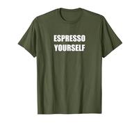 Expresso toi-même T-Shirt, Homme, Olive, XL