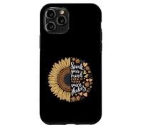 Exprimez Votre Esprit même si Votre Voix secoue Le Tournesol Coque pour iPhone 11 Pro