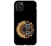 Exprimez Votre Esprit même si Votre Voix secoue Le Tournesol Coque pour iPhone 11 Pro Max