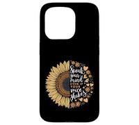 Exprimez Votre Esprit même si Votre Voix secoue Le Tournesol Coque pour iPhone 15 Pro