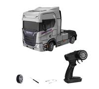 ExPrismarx Demi-Camion RC 1:43 2,4 G Pleine proportionnel à Deux Vitesses avec Gyroscope et pneus de dérive