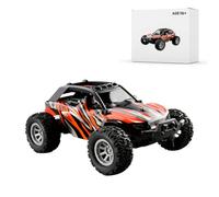 ExPrismarx Voiture de dérive télécommandée, 1:32 2,4 G RC Mini électrique tout-terrain pour extérieur et intérieur - Véhicule d'Halloween créatif pour adultes et adolescents (version RTR/orange)