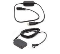 ExPro adaptateur secteur USB-C avec batterie factice DR-E12 pour Canon EOS M et EOS M10