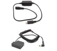ExPro adaptateur secteur USB-C avec batterie factice pour Fujifilm NP-W126