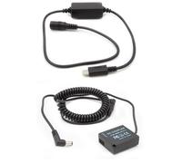ExPro adaptateur secteur USB-C avec batterie factice pour Panasonic DMW-BLE9 et DMW-BLG10