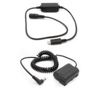 ExPro adaptateur USB-C avec batterie factice Nikon EN-EL15