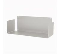exproyzk Étagères flottantes en métal - Étagères à Livres - Étagère Murale décorative en Acier pour Salle de Bain, Cuisine, Salon, magasins de détail(Silver,60x20x20cm)