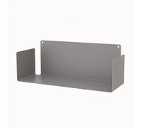exproyzk Étagères flottantes en métal - Étagères à Livres - Étagère Murale décorative en Acier pour Salle de Bain, Cuisine, Salon, magasins de détail(Cement Gray,60x20x20cm)