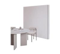 exproyzk Paravent Pliant en Papier, Cloison Mobile pour La Séparation D'espace, Écran D'intimité Décoratif Et Léger pour Chambre D'étudiant, Studio Ou Bureau(Blanc,5x1.6m/16.4x5.2ft)
