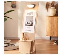 exproyzk Présentoir Lumineux pour menus, publicités, Photos et Cartes de Visite(Natural,120x39x31cm)