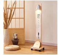 exproyzk Présentoirs Amovibles Panneaux d'affichage au Sol Présentoirs d'affiches verticaux Lumineux Présentoirs extérieurs pour l'entrée d'un pub(Natural,125x25x29cm)