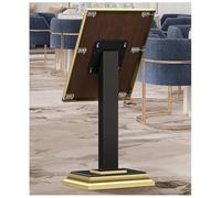 exproyzk Support d'affichage sur Pied - Support d'affichage pour Panneau d'affichage sur Pied - Panneau d'affichage réglable(Zwart)