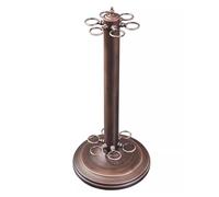 exproyzk Support métallique pour queues de Billard, pouvant contenir 6 queues (3 Couleurs)(Brun)