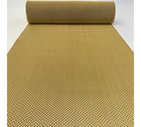 exproyzk Tapis de Drainage antidérapants Épaisseur: 4,5mm Tapis de Sol en PVC pour Piscine Tapis d'extérieur et d'intérieur pour Salle de Bain, Garage(Jaune,1.2x9m)