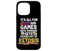 Expulsé de la cétose Funny Keto Diet Coque pour iPhone 14 Pro Max