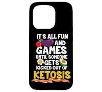 Expulsé de la cétose Funny Keto Diet Coque pour iPhone 15 Pro