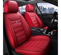 EXPY Housse de Siege Voiture pour BMW X3 F25 2011 2012 2013 2014 2015 2016 2017,5 Sièges,Amovibles Imperméable des Rayures Protege Siege Voiture,A/StandardSet-A/Red