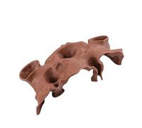 EXQIOUR Accessoire de paysage pour aquarium - Abri pour eau - Pour l'exploration des poissons - Cachettes sûres - Décoration pour animaux de compagnie