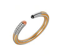 EXQIOUR Anneaux innovants en forme de crayon pour femme, bijoux de main pour un usage quotidien, accessoires distinctifs, écriture unique, taille unique, Comme décrit, Comme décrit.