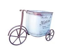 EXQIOUR Bicyclettes uniques en métal jolis pots de fleurs artistiques sur le thème du cyclisme pour pelouses et jardins, conteneur décoratif pour plantes