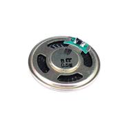 EXQIOUR Haut-parleur compact 4 cm 8Ω 0,5 W avec construction en métal durable pour de multiples applications avec boîtier en métal