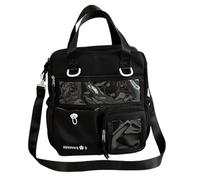 EXQIOUR Itabag Sac à dos Harajukus Sac à bandoulière décontracté Sac à main Sac à main polyvalent pour femmes filles Cadeaux Itabag, Noir , Single bag