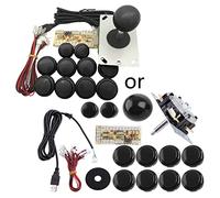 EXQIOUR Kit de manette de jeu USB avec joystick LED pour joueurs, nettoyant pour carrelage, peinture, décapant, spray pour Wallsmould Cleaner