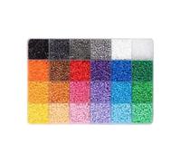 EXQIOUR Le kit d'art créatif comprend des perles multicolores faciles à assembler pour tous les âges - Ensemble de perles éducatives amusantes