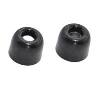 EXQIOUR Lot de 2 embouts en aluminium avec mousse à mémoire de forme souple pour la plupart des écouteurs, améliore la réduction du bruit