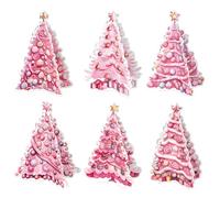 EXQIOUR Not Deadly Rose Plan de travail Décoration de sapin de Noël pour fête de vacances pour une ambiance sûre