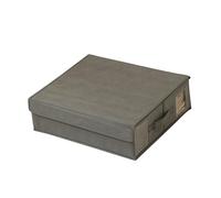 EXQIOUR Organisateurs de draps de lit pliables pratiques avec grande capacité et fermeture éclair pour un rangement facile, organiseurs de grande capacité