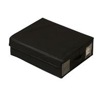 EXQIOUR Organisateurs de draps de lit pliables pratiques avec grande capacité et fermeture éclair pour un rangement facile, organiseurs de grande capacité