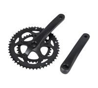 EXQIOUR Pédalier carré 50/34T 170 mm 8/9 vitesses pour vélos de montagne, vélos de route, pédalier à chaîne