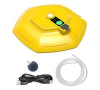 EXQIOUR Pompes à air silencieuses pour aquarium, 1,48 W, pompes à oxygène flottantes à faible bruit, autonomie de 14 h pour appâts de cabane, aérateur et gonfleur d'aquarium