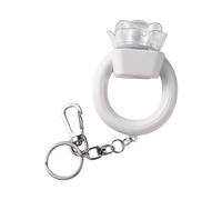 EXQIOUR Porte-clés portable à LED compact avec lumière LED brillante - Accessoire unique pour ventilateur d'idole