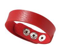 EXQIOUR Unisexe réglable en cuir souple PU Fermeture coulissante Convient aux poignets de 14 à 22 cm Bijoux quotidiens Bijoux en cuir multi-usages, One Size, Comme décrit