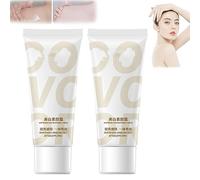EXQST 2023 Crème tonifiante éclaircissante Naturelle pour Tout Le Corps Crème hydratante à l'essence Crème éclaircissante pour Le Corps pour Le Visage Corps Jambes Fesses