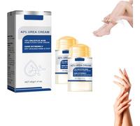 EXQST Crème pour Les Pieds à 42% d'urée pour Les Talons secs et craquelés Crème réparatrice pour Les Mains et Les Pieds Stick Lotion hydratante pour Les Pieds secs et craquelés Réparation du Talon